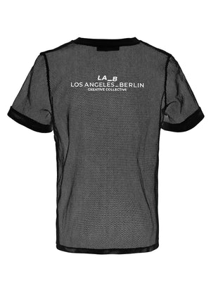 LA_B Mesh T-shirt Woman