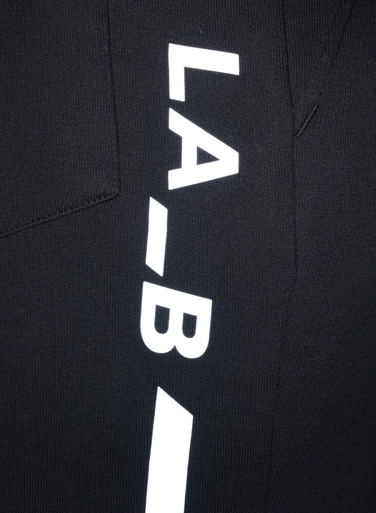 LA-B Logo Stripe Sweatpants White Reflective women