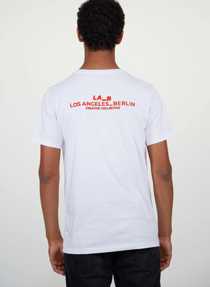 LA_B Classic T-Shirt Neon Red men