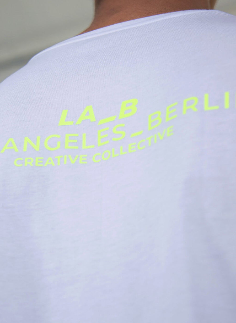 LA_B Classic T-shirt Neon Yellow men