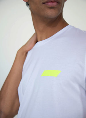 LA_B Classic T-shirt Neon Yellow men